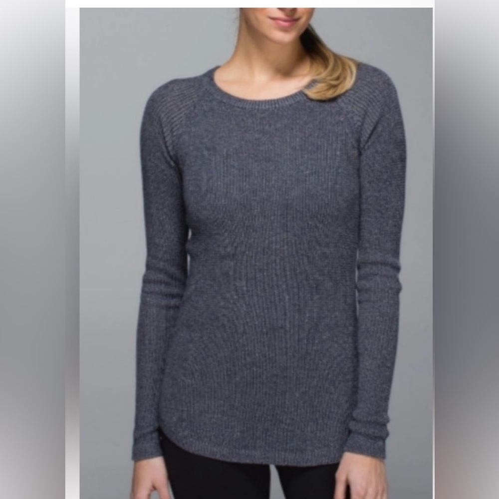 Lululemon Cabin Yogi Women's Gray Sweater